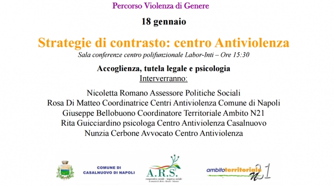 Strategie di contrasto: centro Antiviolenza