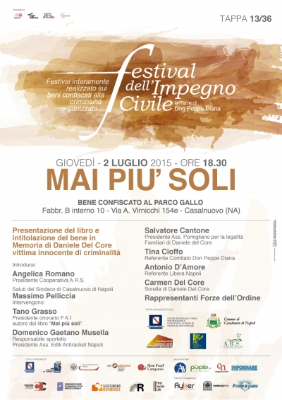 Festival dell’Impegno Civile  a Casalnuovo di Napoli (NA)